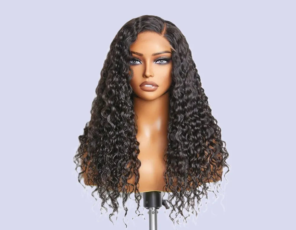 CURLED CURLY WIG