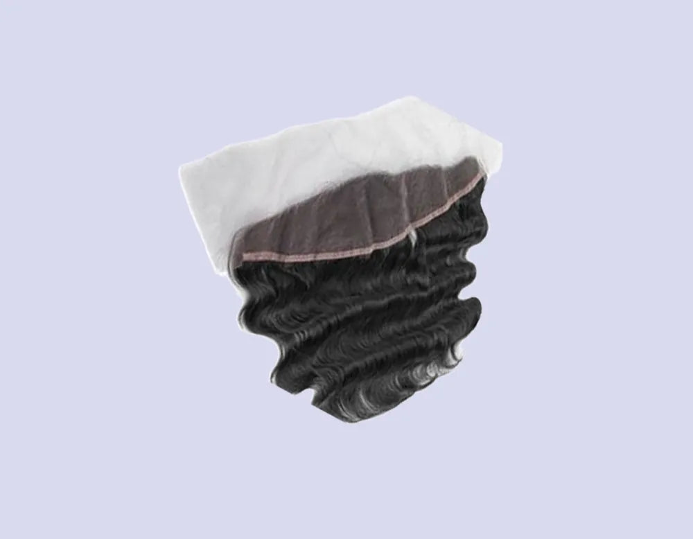 Human hair bodywave frontal